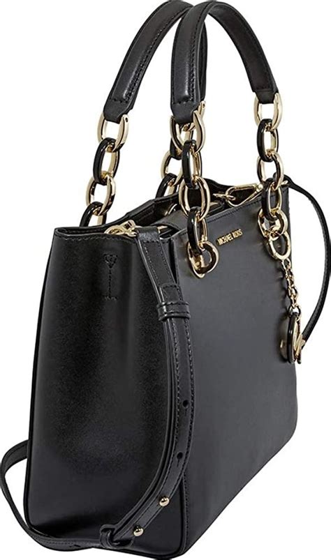 michael kors cynthia small dressy satchel review|MICHAEL Michael Kors Cynthia Small North South Satchel .